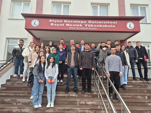📍 Bayat Tarım ve Orman Müdürlüğümüzce ; Yüksekokul Öğrencilerine Seminer Verildi